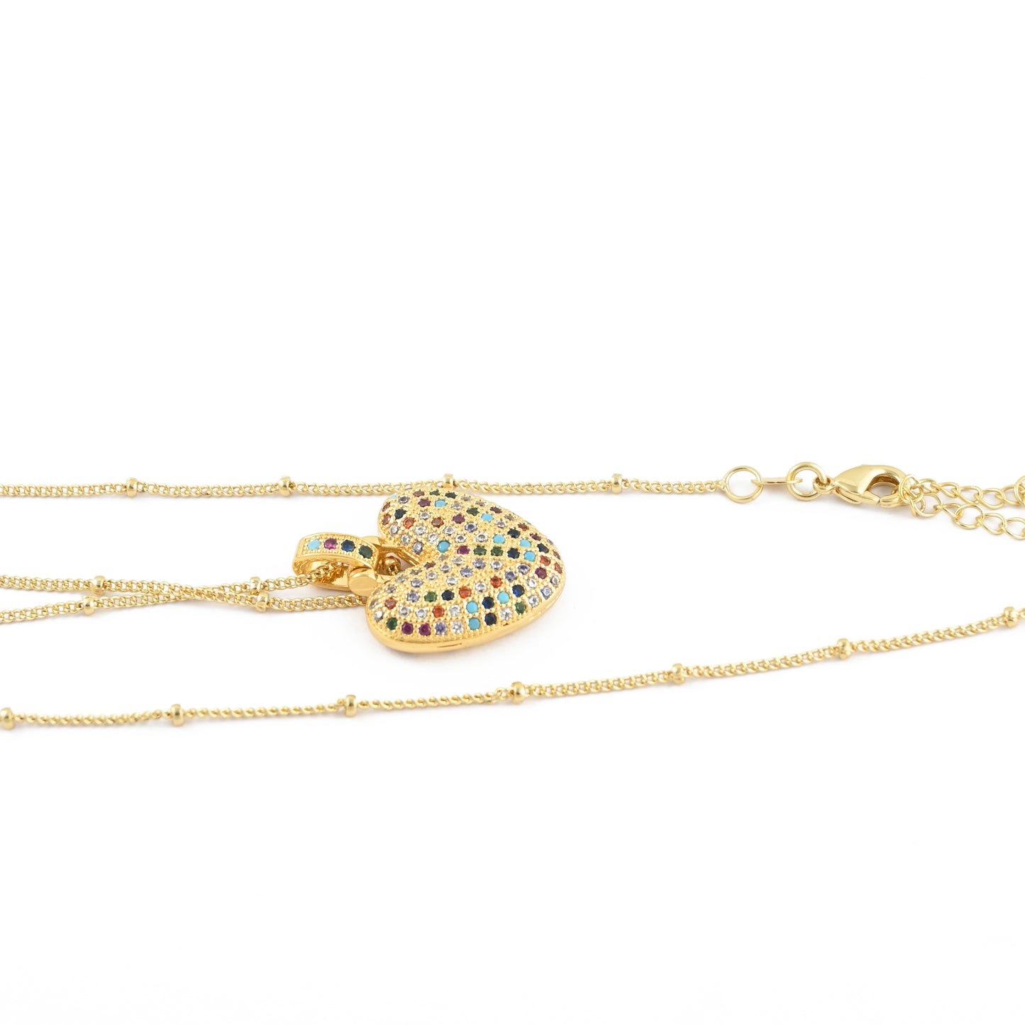 Sparkling Heart Necklace