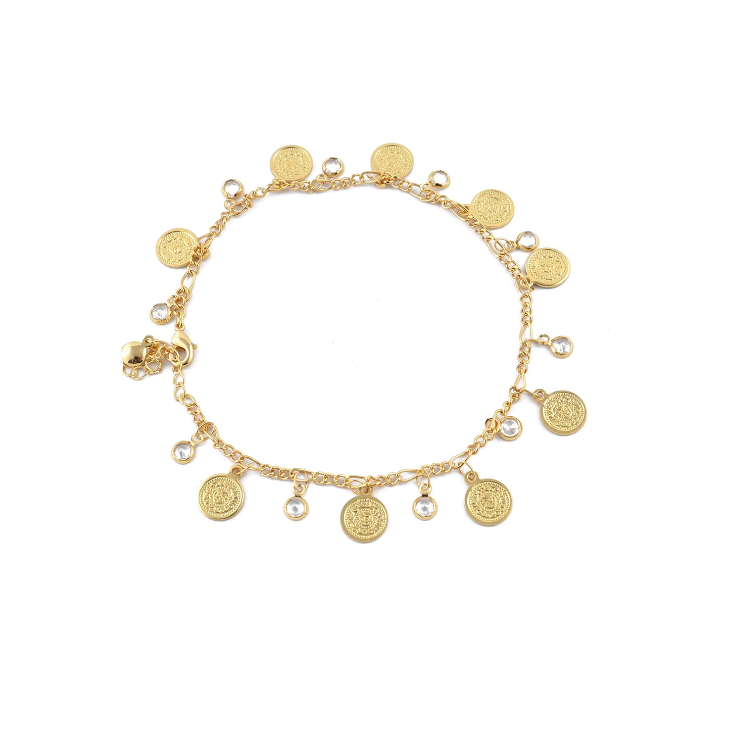 Boho Bloom Trail Anklet