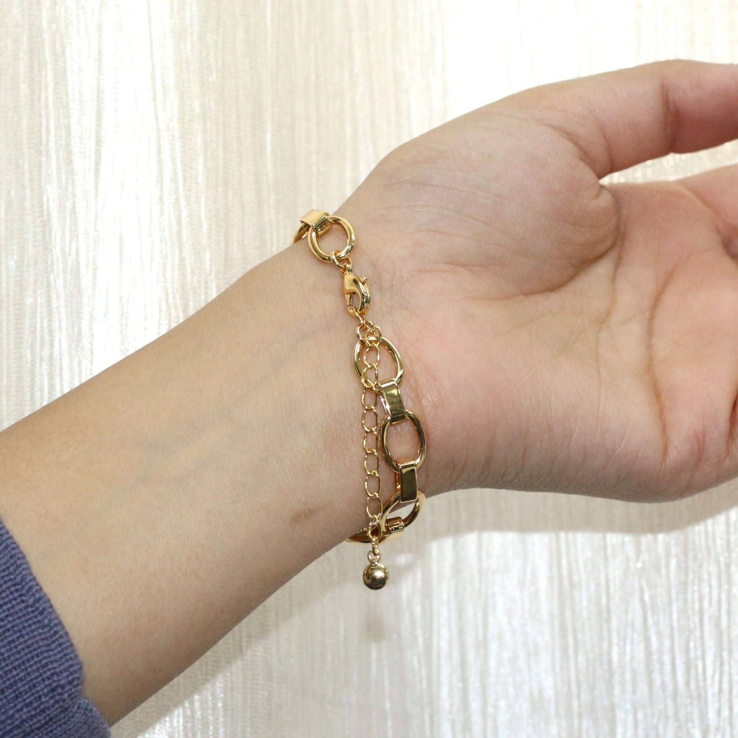 Golden Flux Bracelet