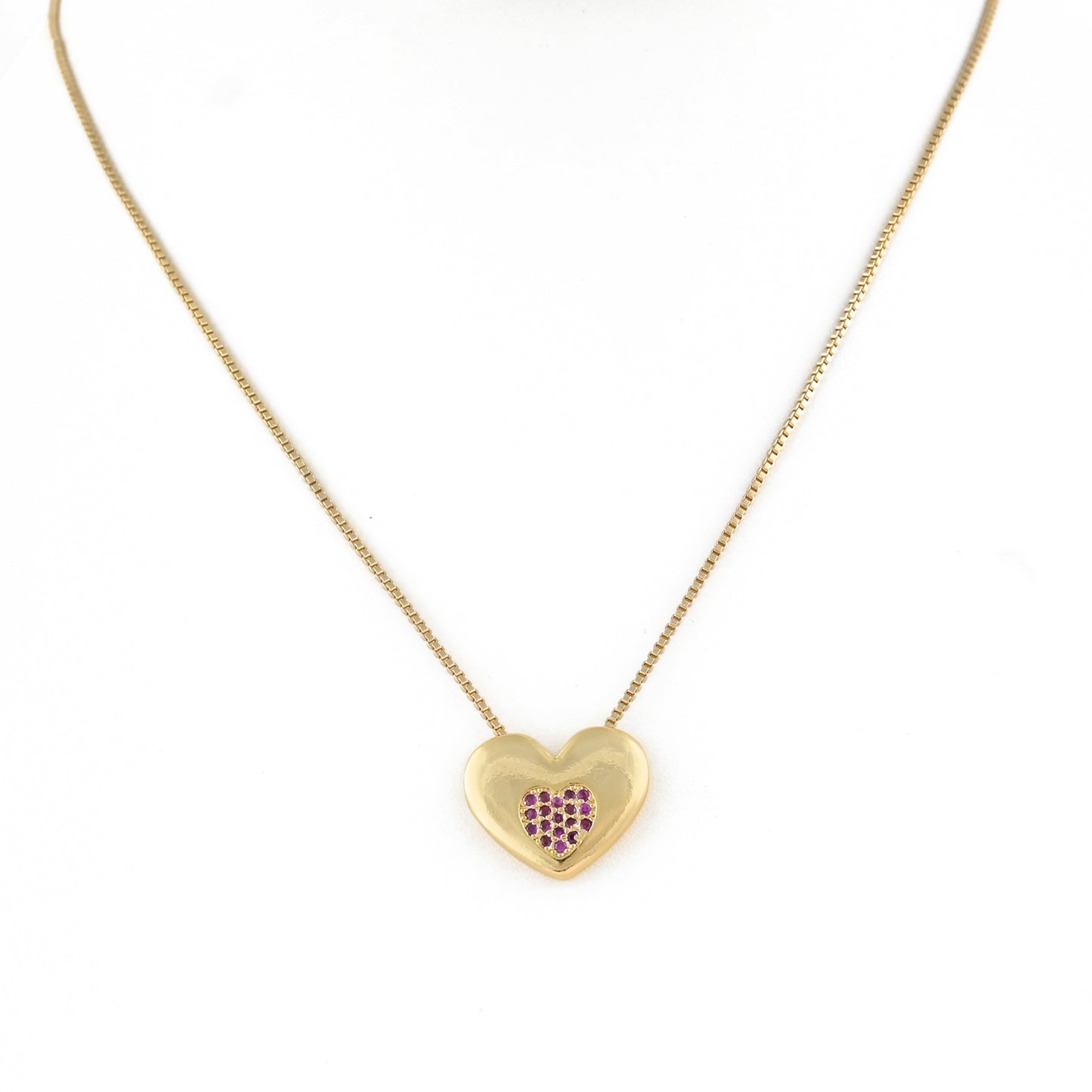 Red Heart Necklace
