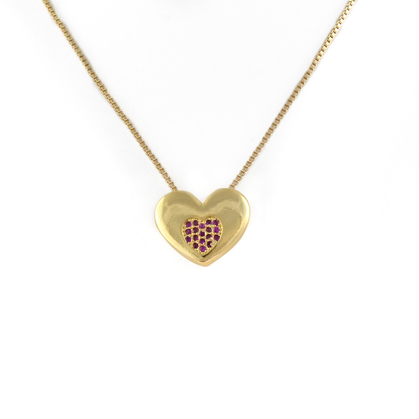 Red Heart Necklace
