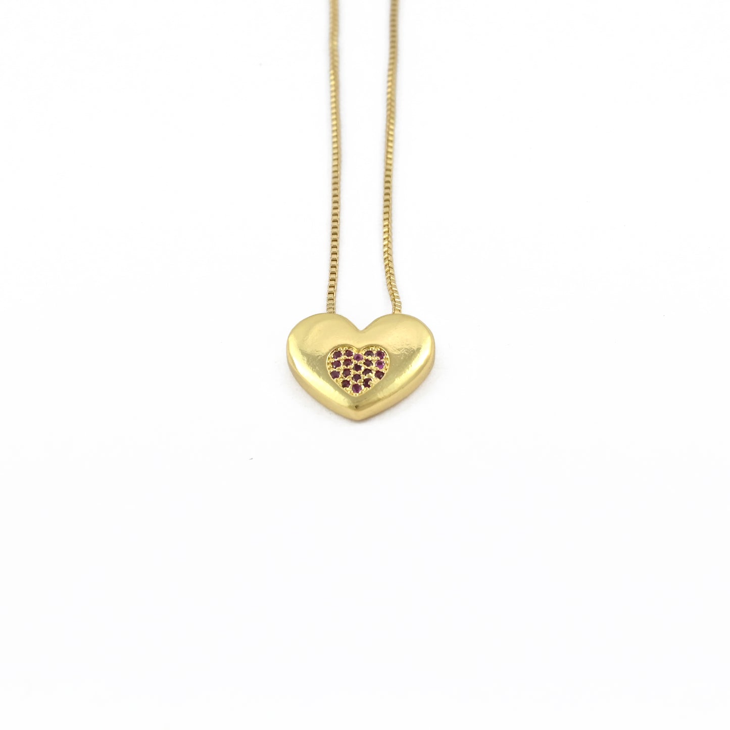 Red Heart Necklace