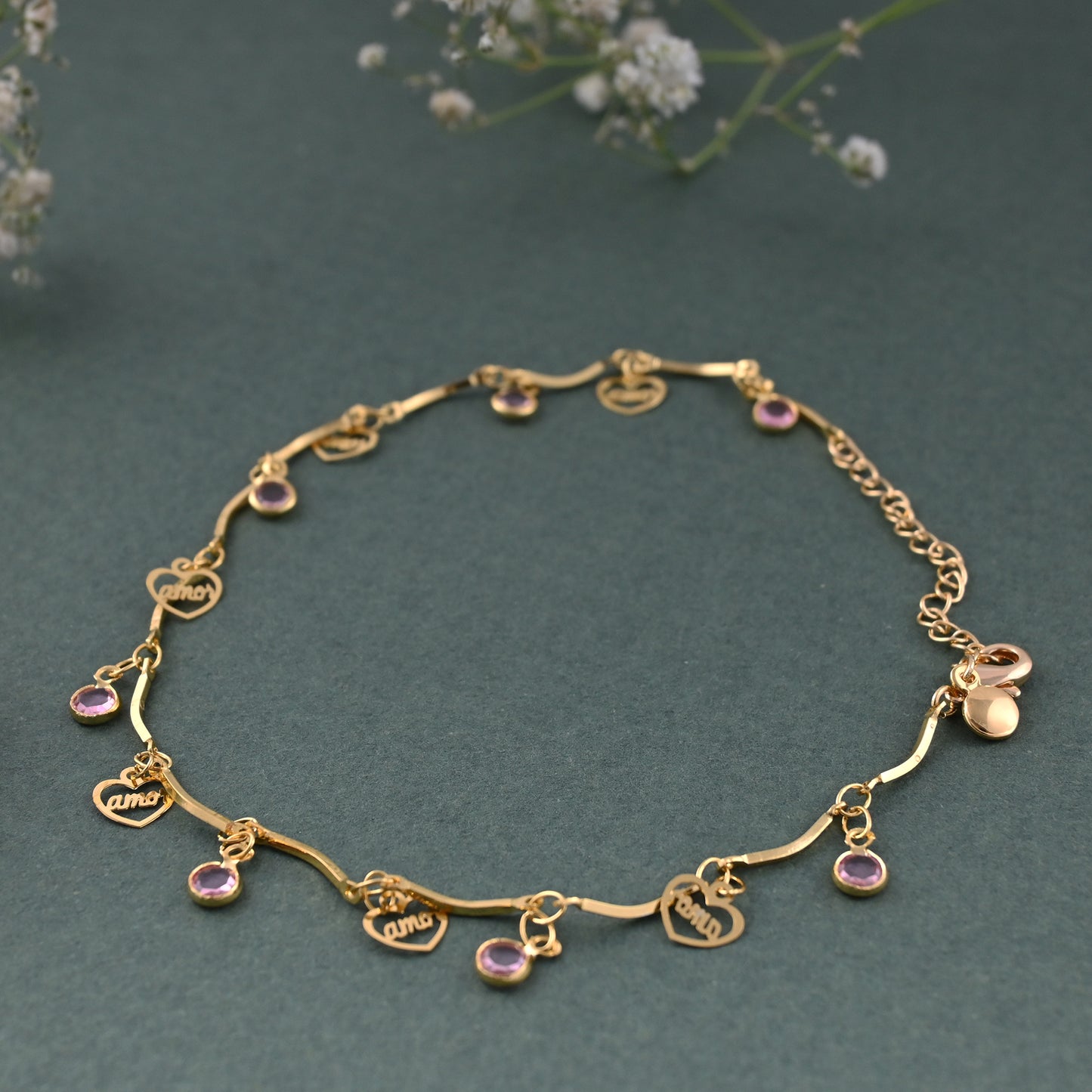 Love Is In The Air Anklet
