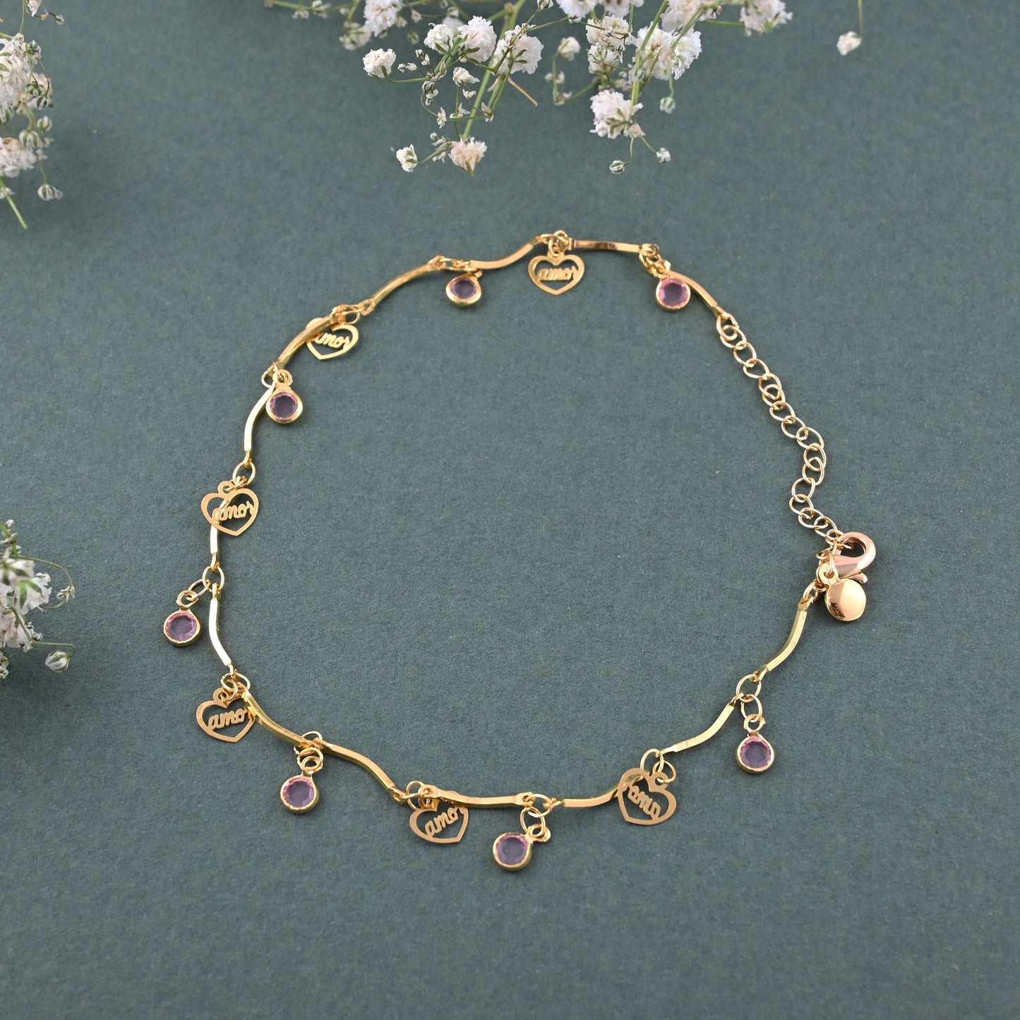 Love Is In The Air Anklet