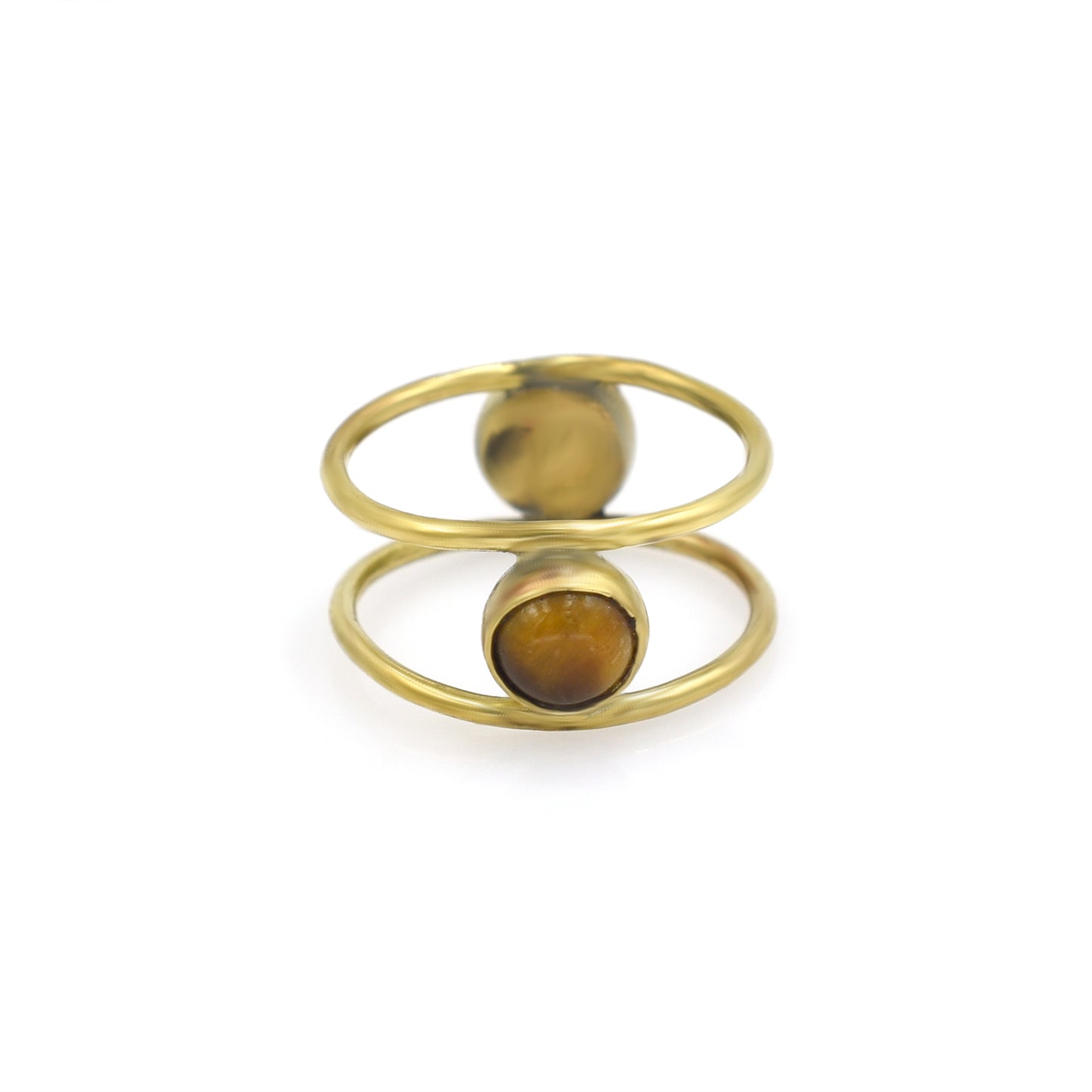 Look Within Tiger's Eye Band Ring