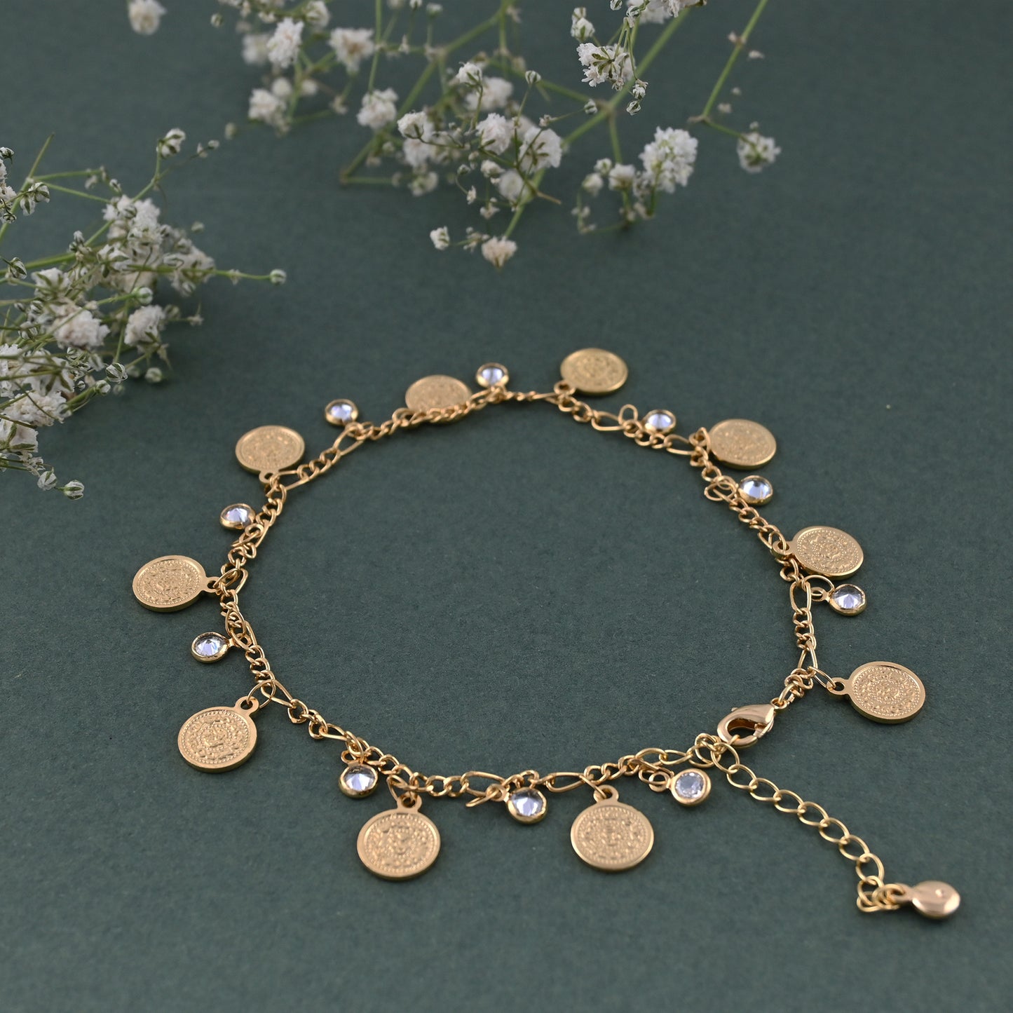 Boho Bloom Trail Anklet