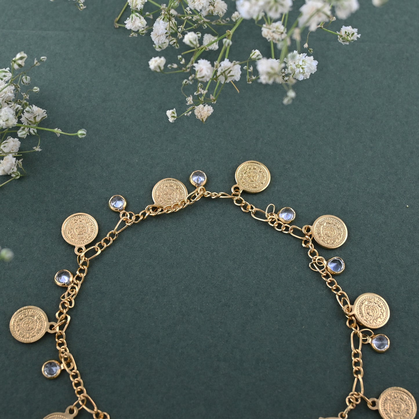 Boho Bloom Trail Anklet