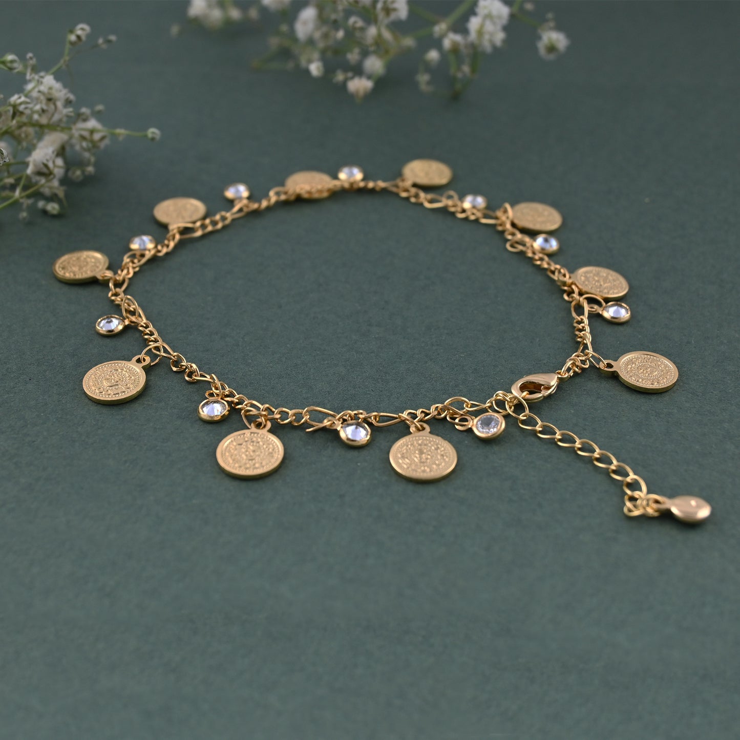 Boho Bloom Trail Anklet
