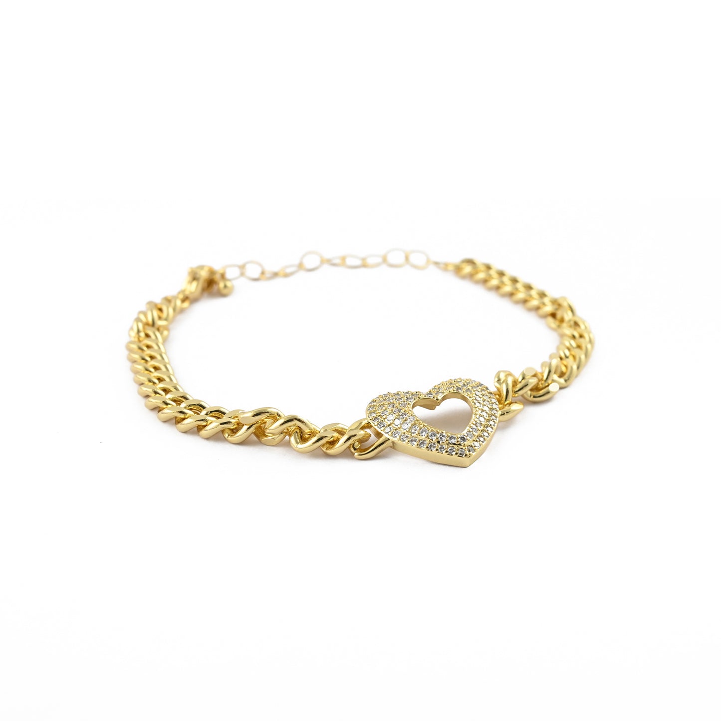 Heart In Heart Bracelet