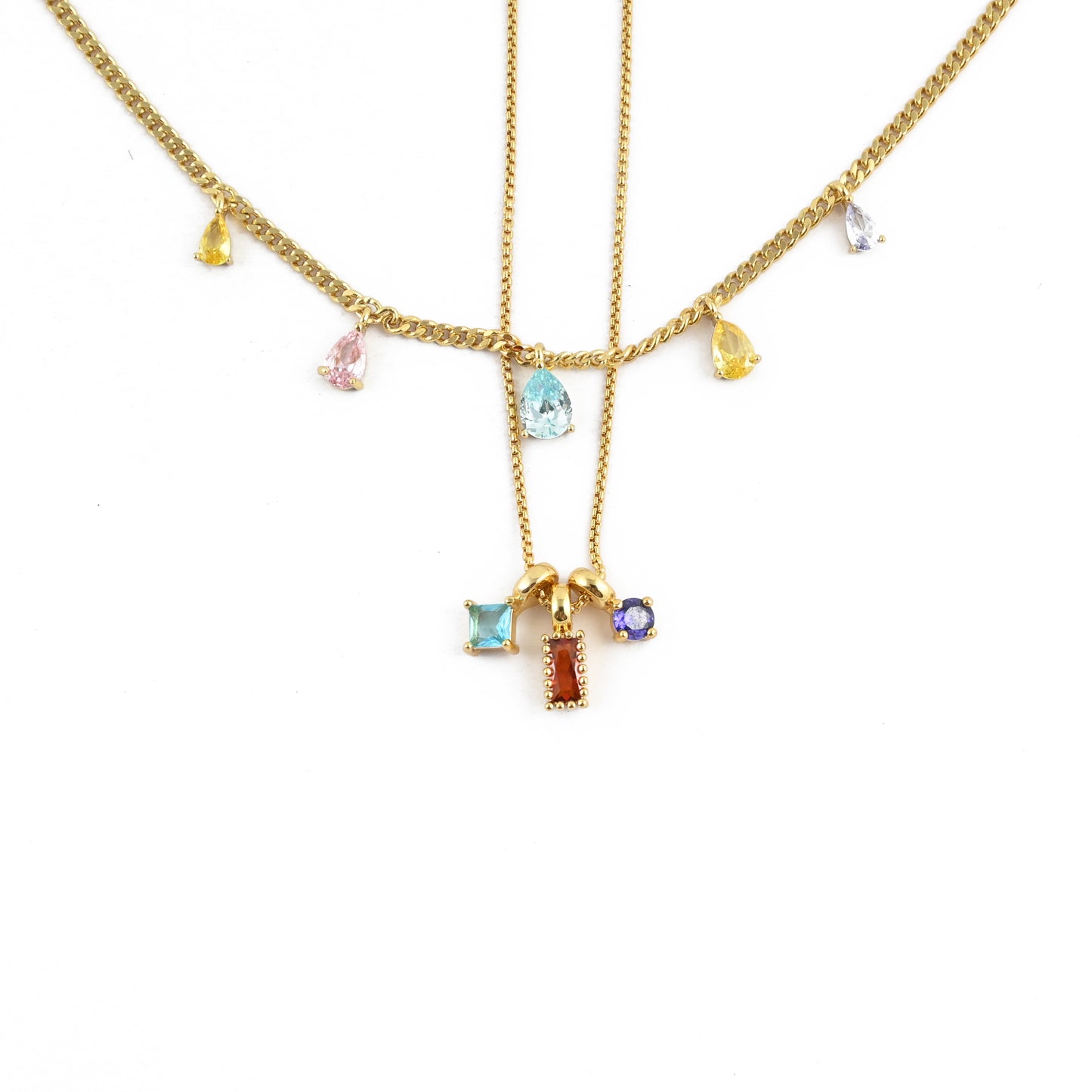 Double Layered Candy Necklace