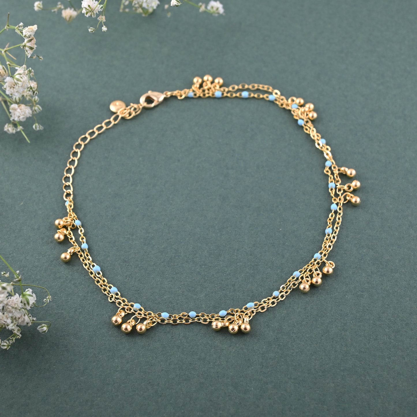 Tide & Trinket Beads Anklet