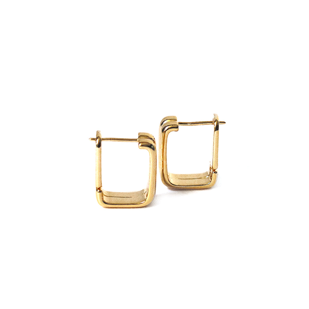 Gleaming Vine Hoops Earrings