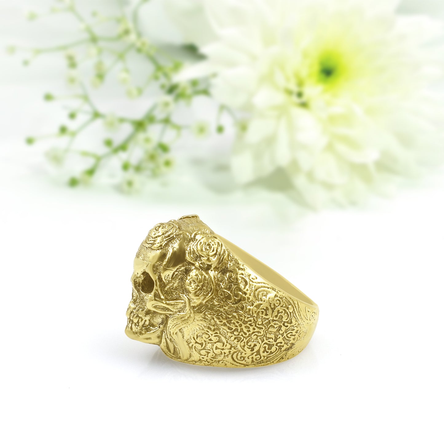 Skull Thumb Ring