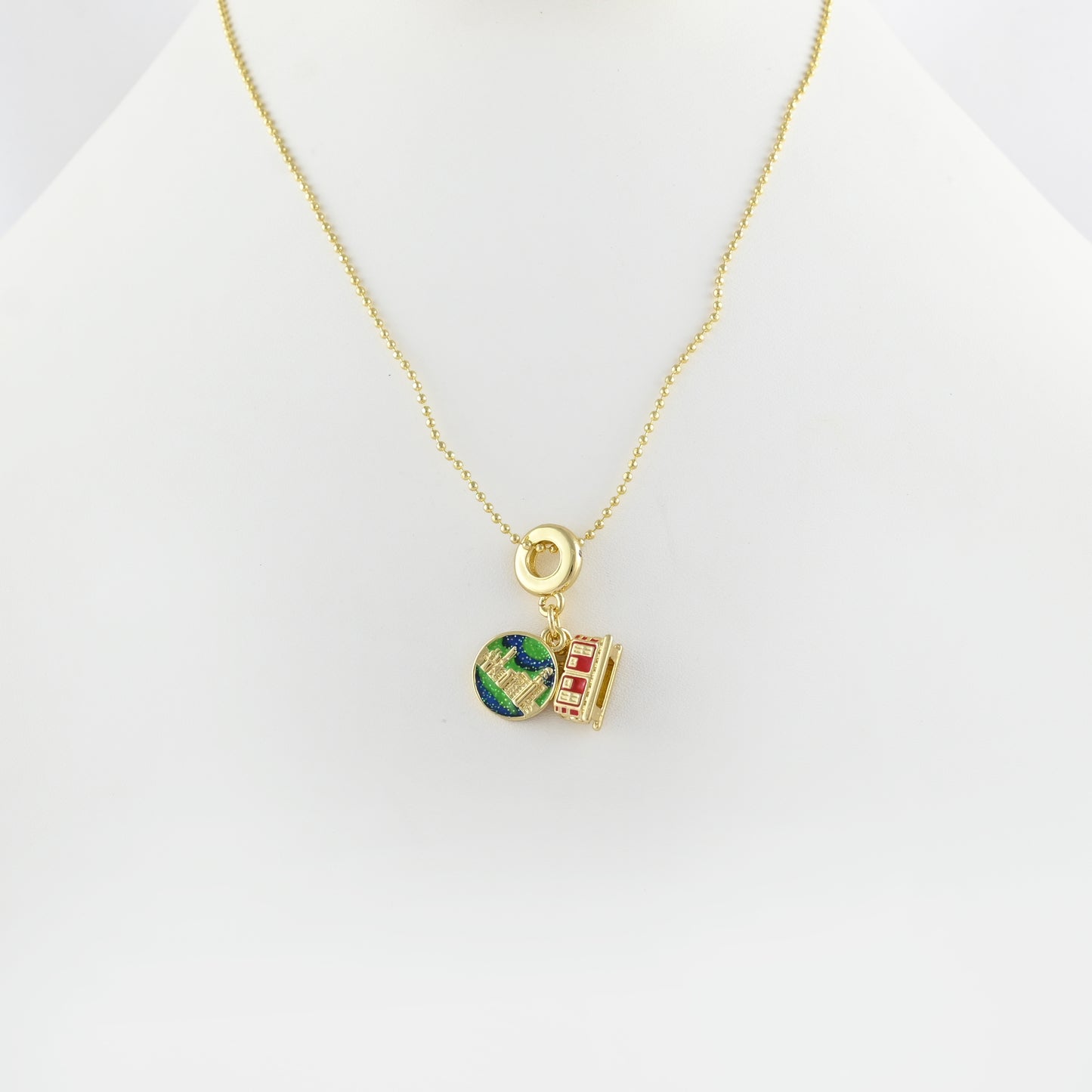 Wander Gold Charm Necklace