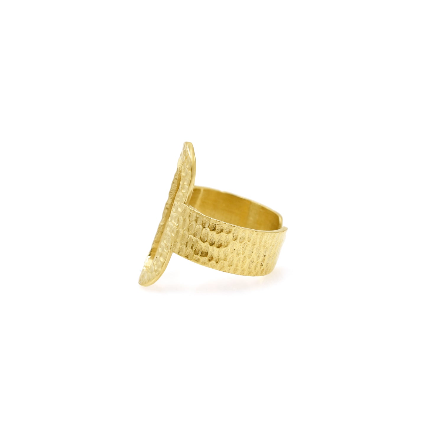Look Within Hammered Ring