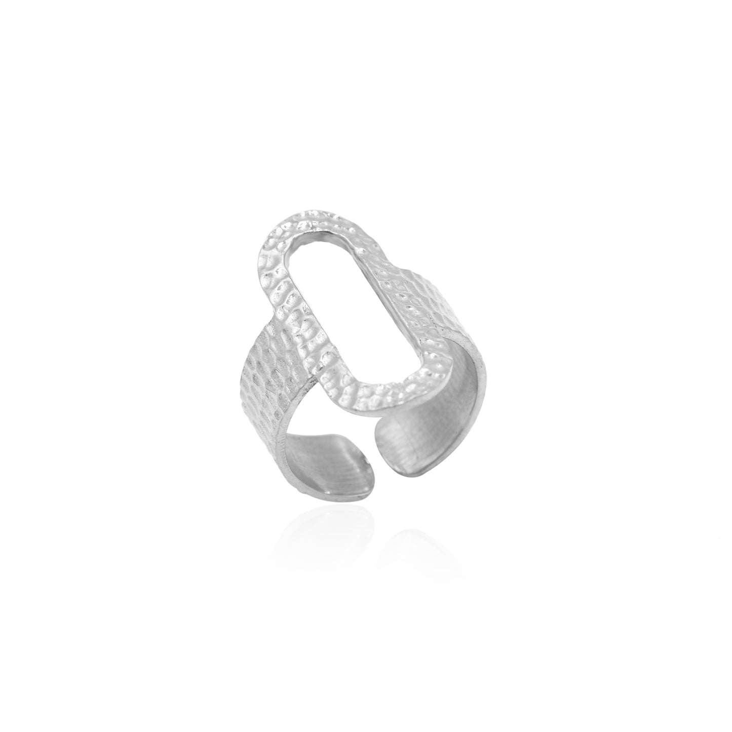 Look Within Hammered Ring