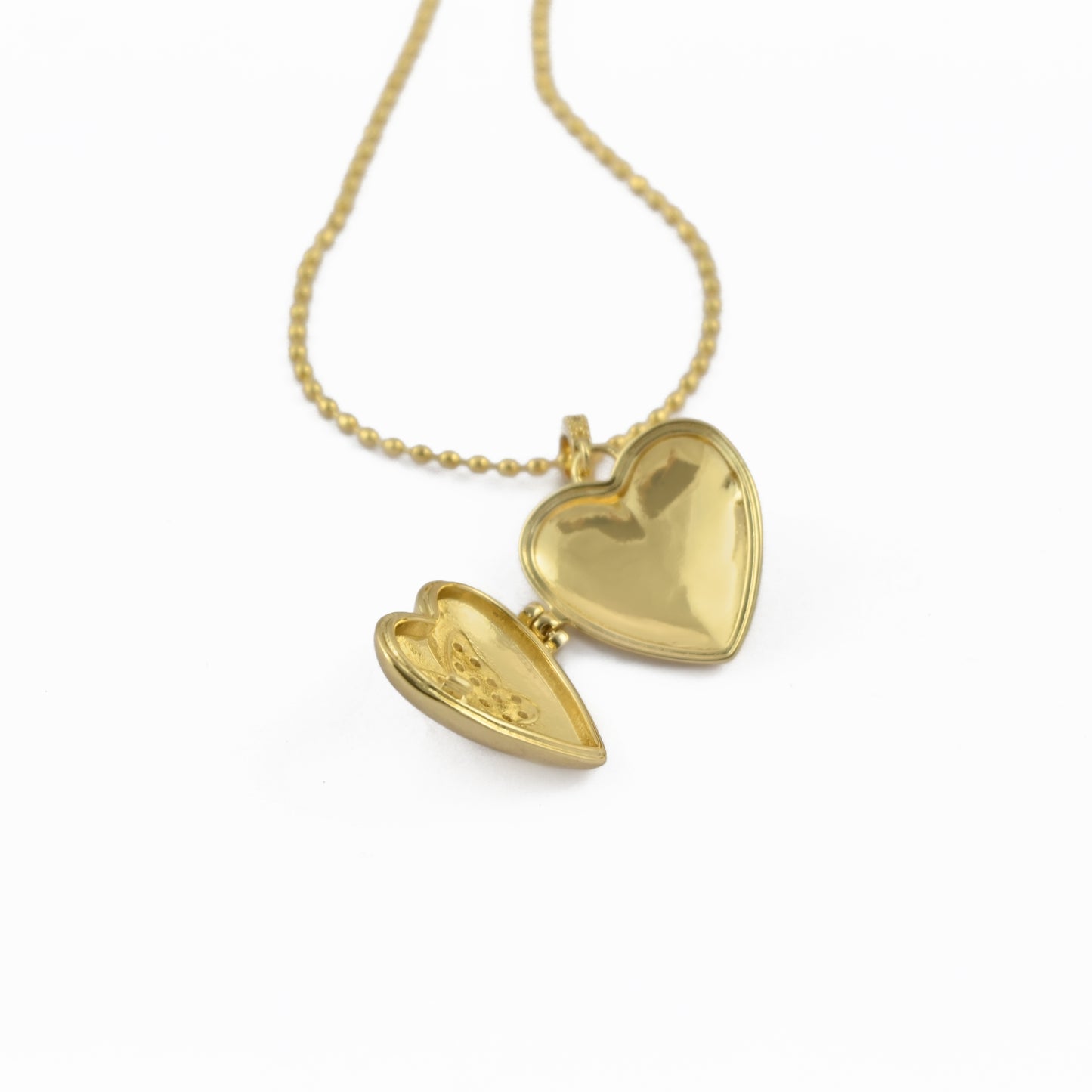 Love Locked Golden Necklace