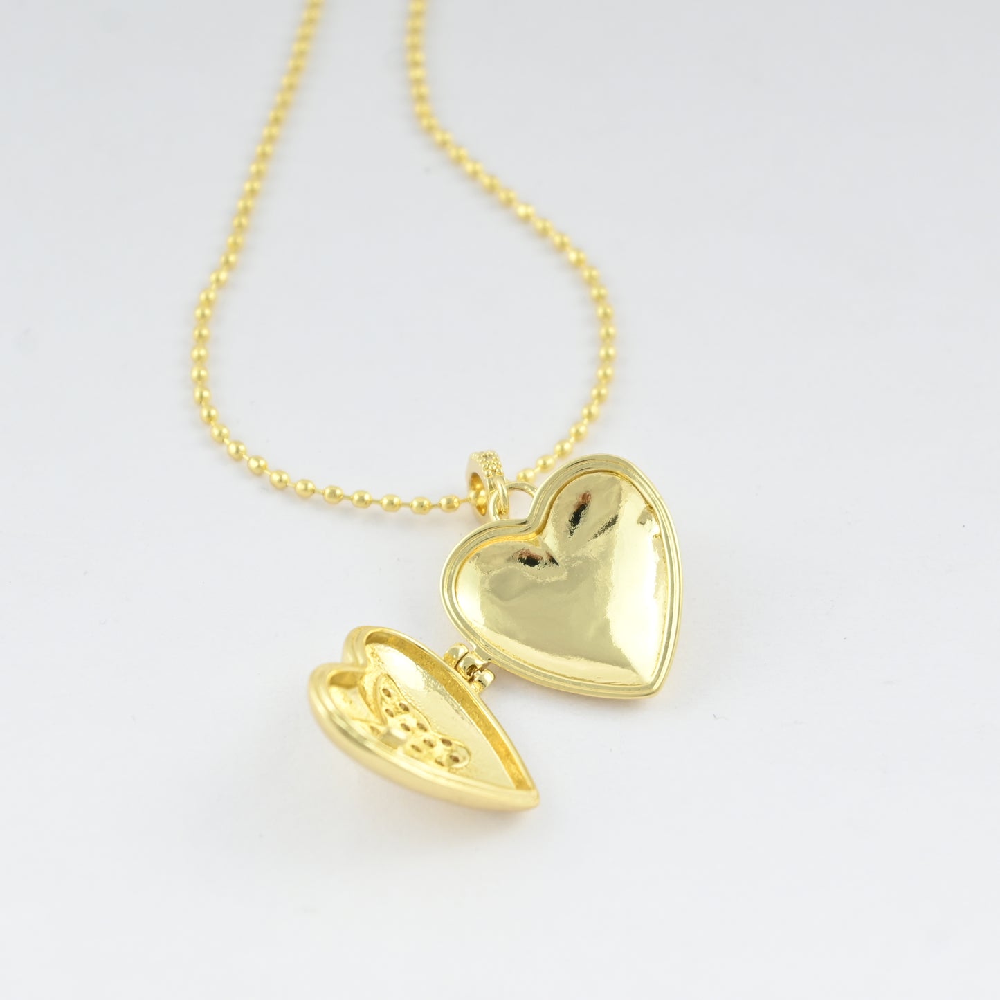 Love Locked Golden Necklace