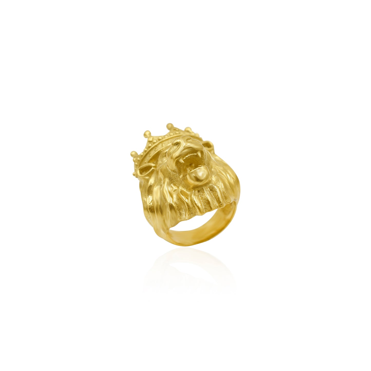 Lion Face Ring