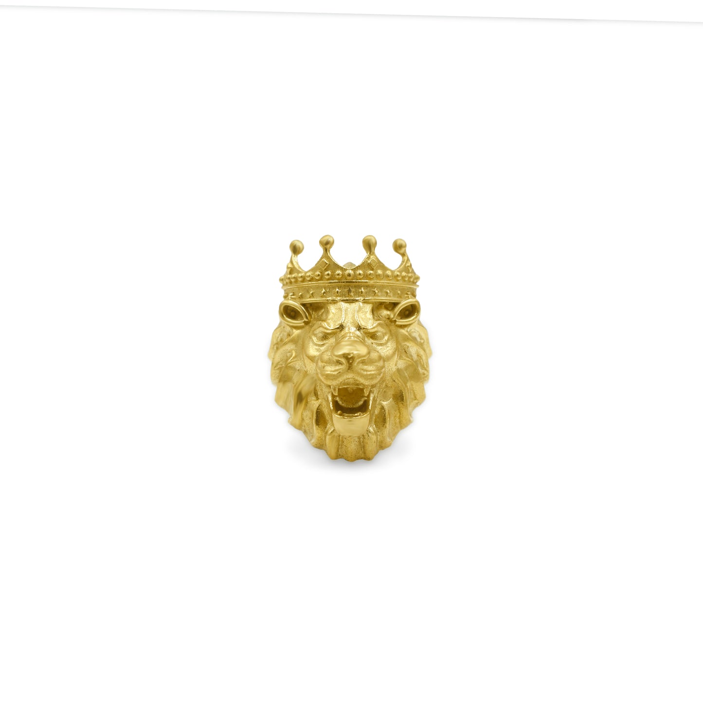 Lion Face Ring