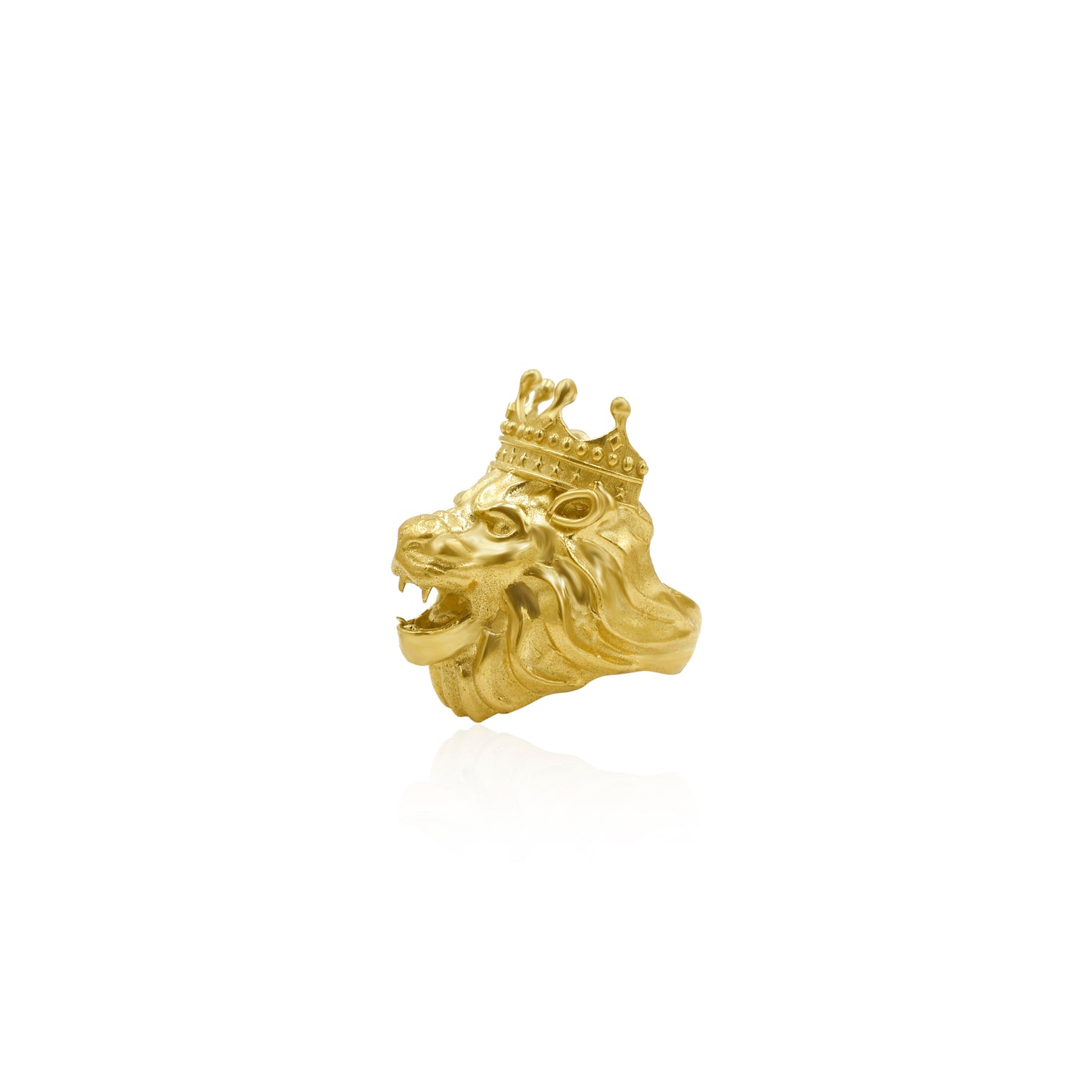 Lion Face Ring