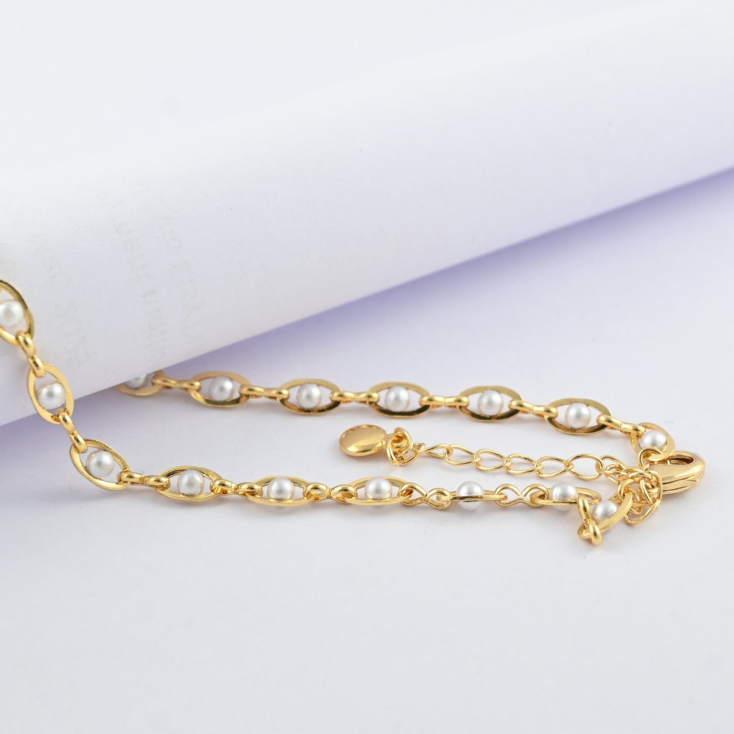 Pearl Loop Anklet