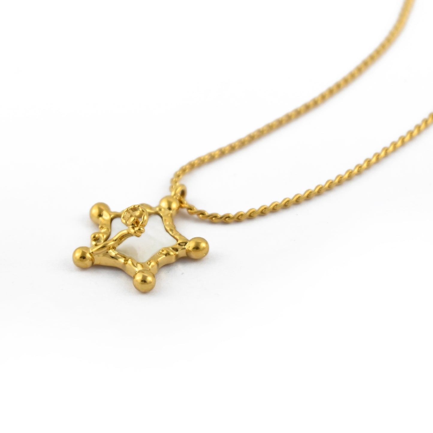 Glided Star Necklace