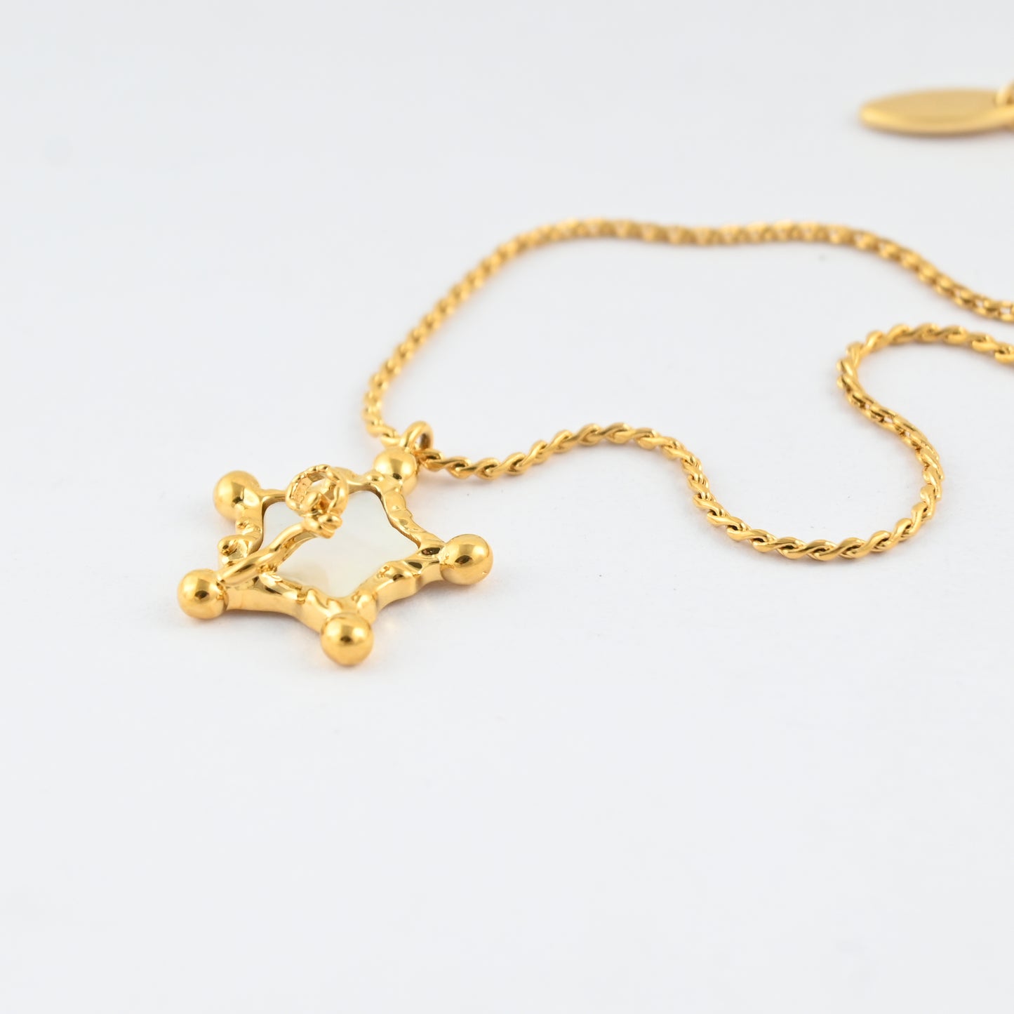 Glided Star Necklace