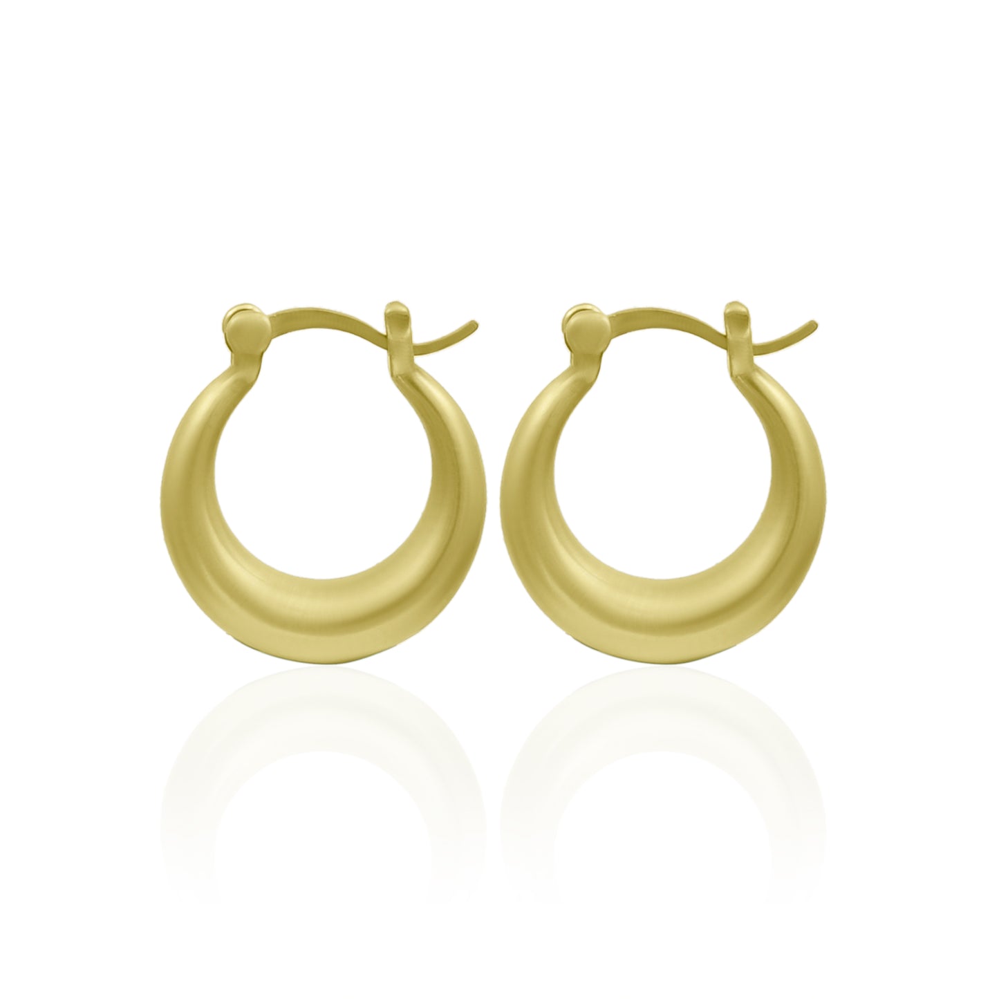 Enchanting Basket Hoop Earrings