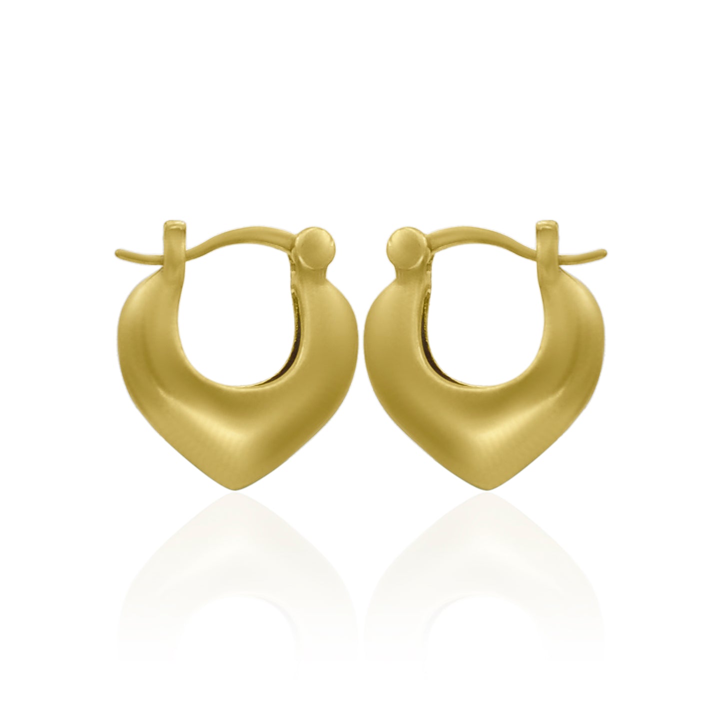 Catch The Light Basket Hoop Earrings
