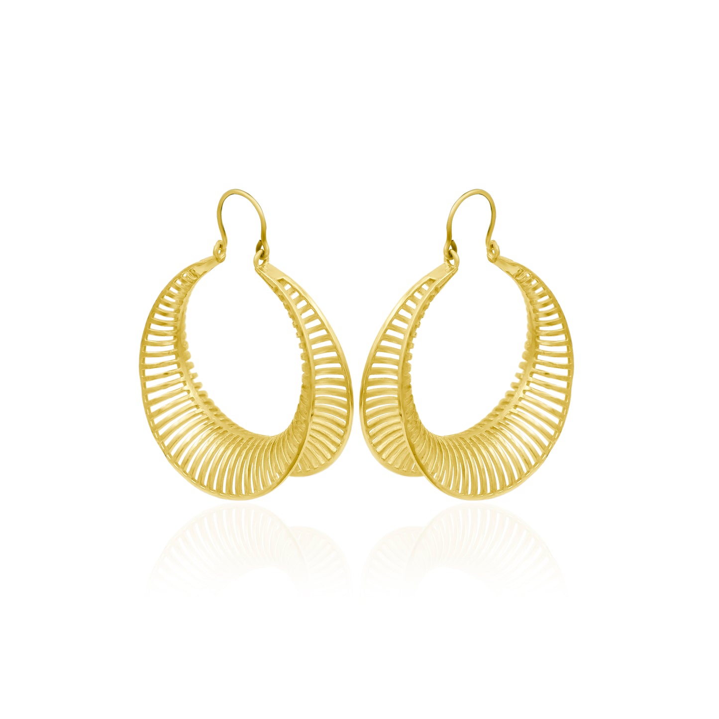 Catch The Light Hoop Earrings