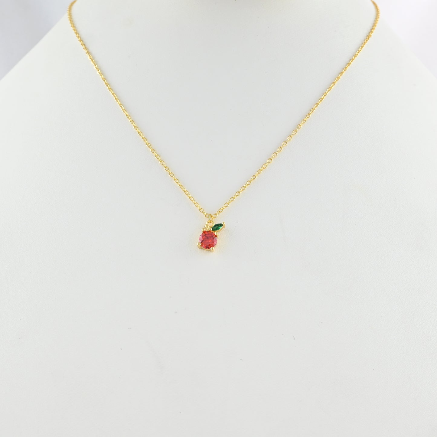 Apple Golden Necklace