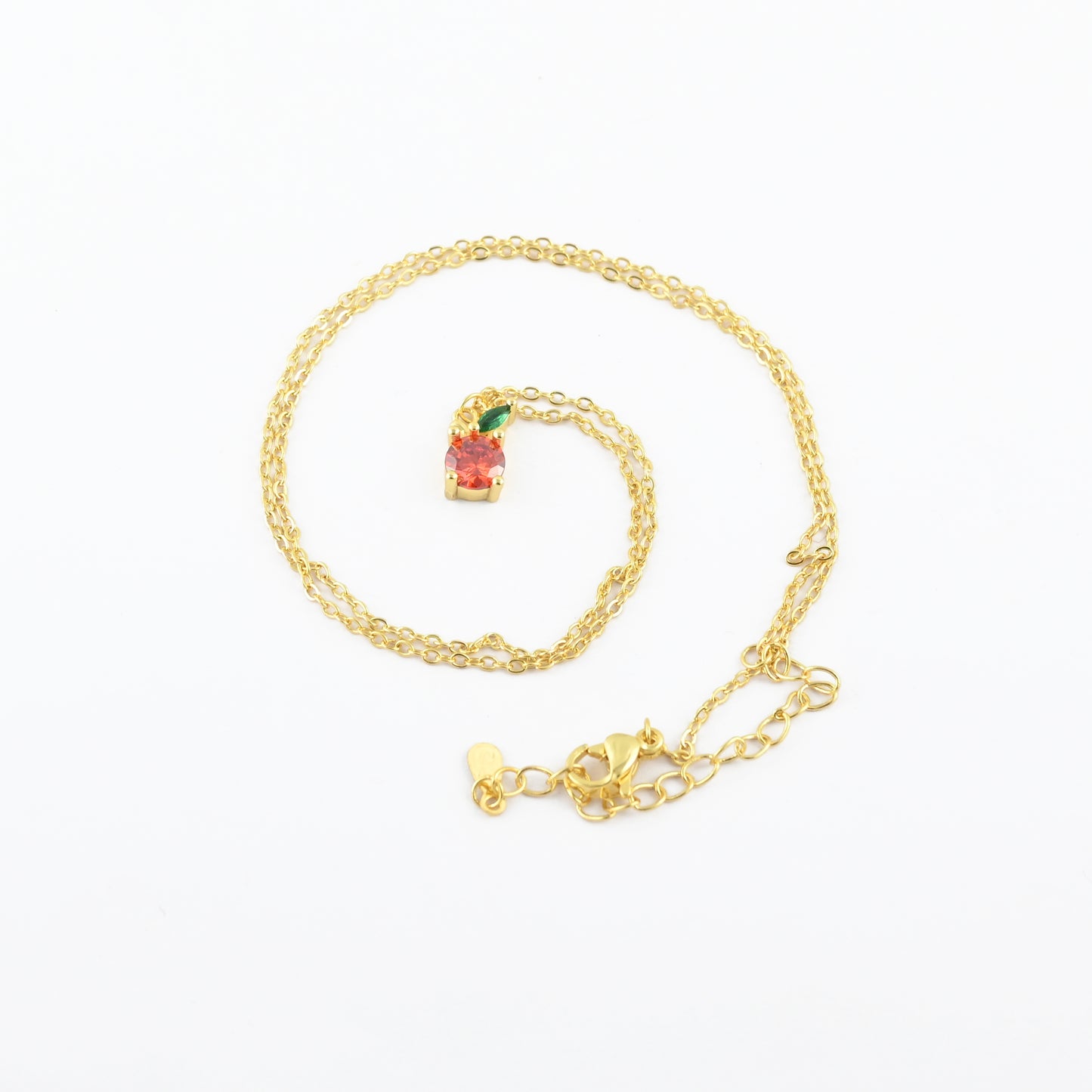 Apple Golden Necklace