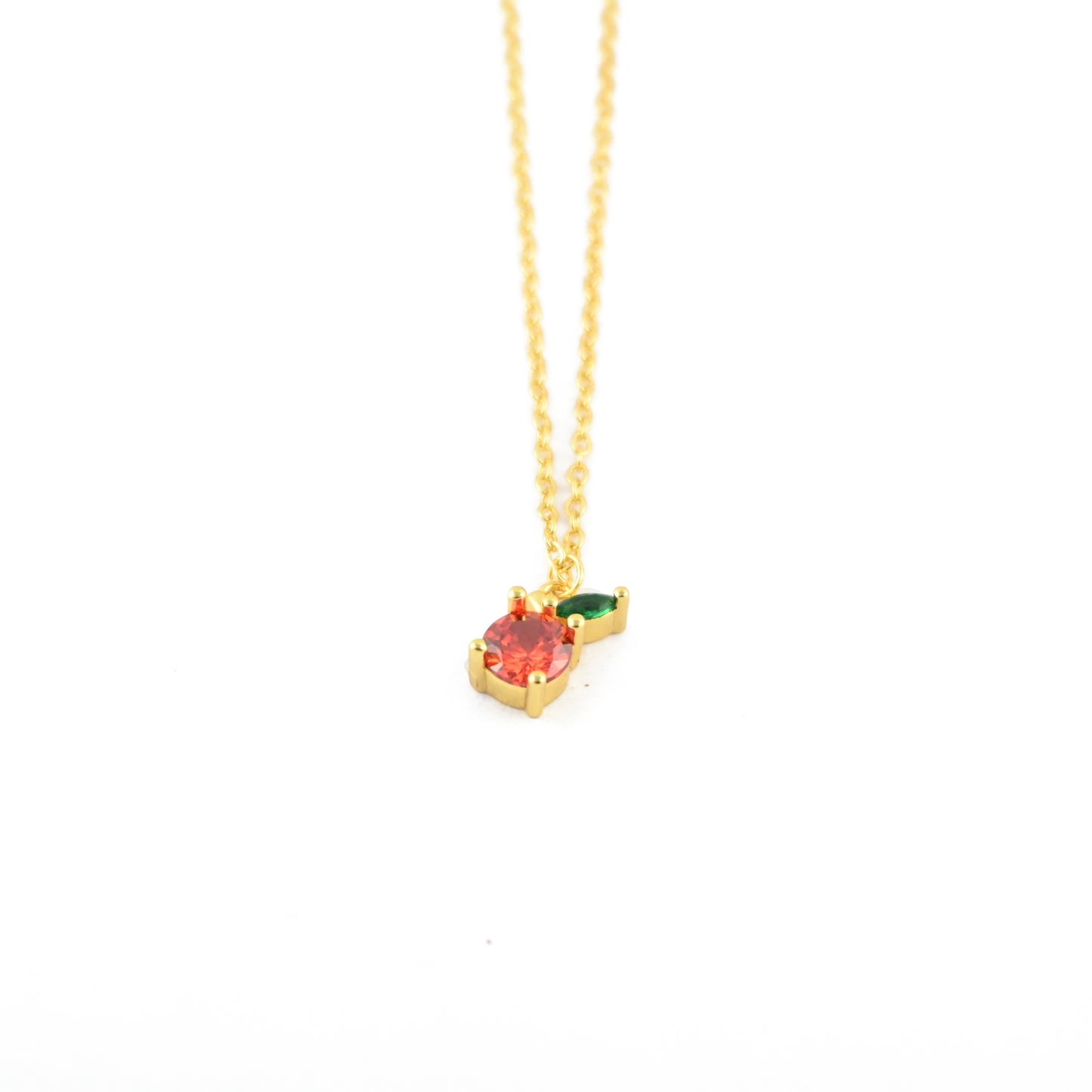 Apple Golden Necklace