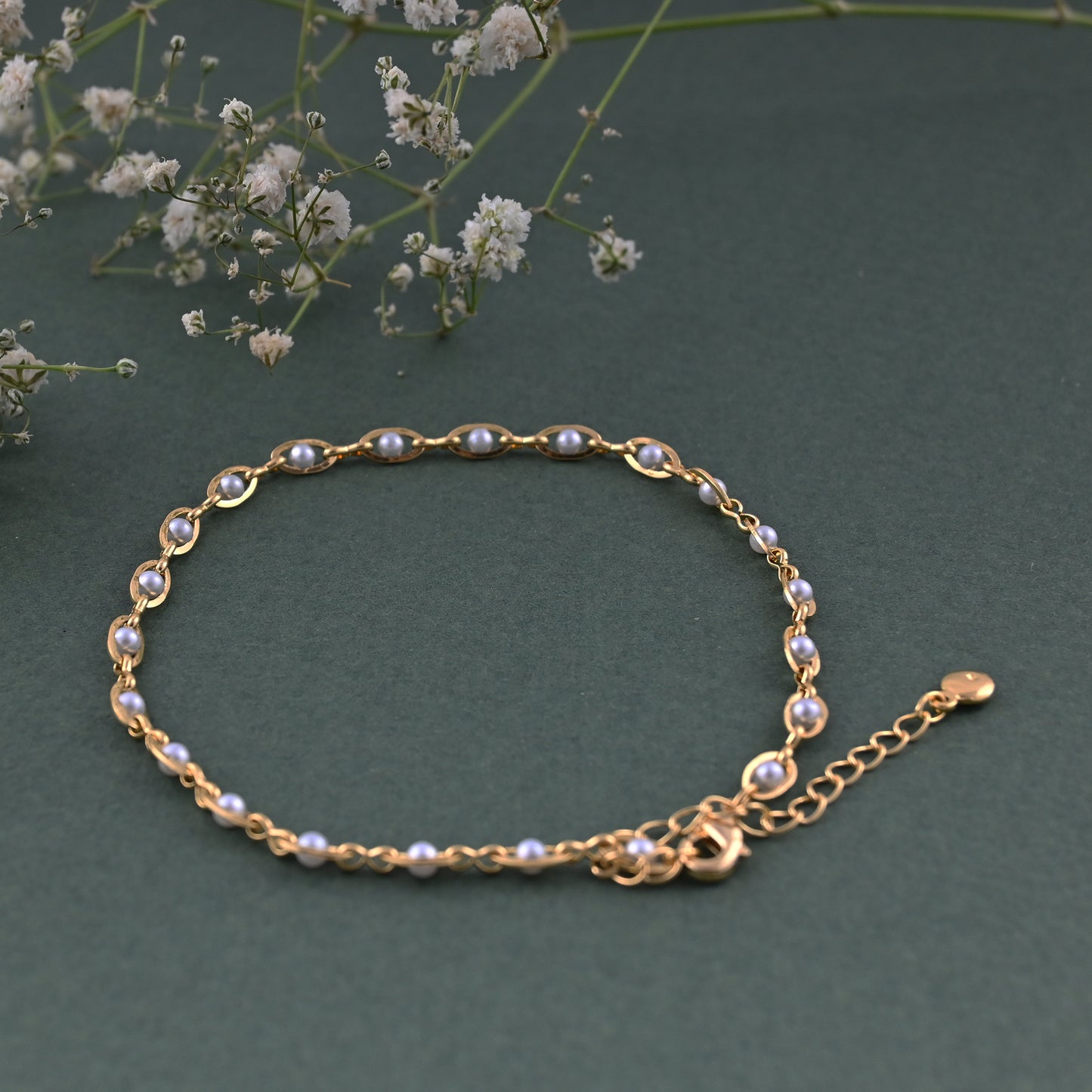 Pearl Loop Anklet