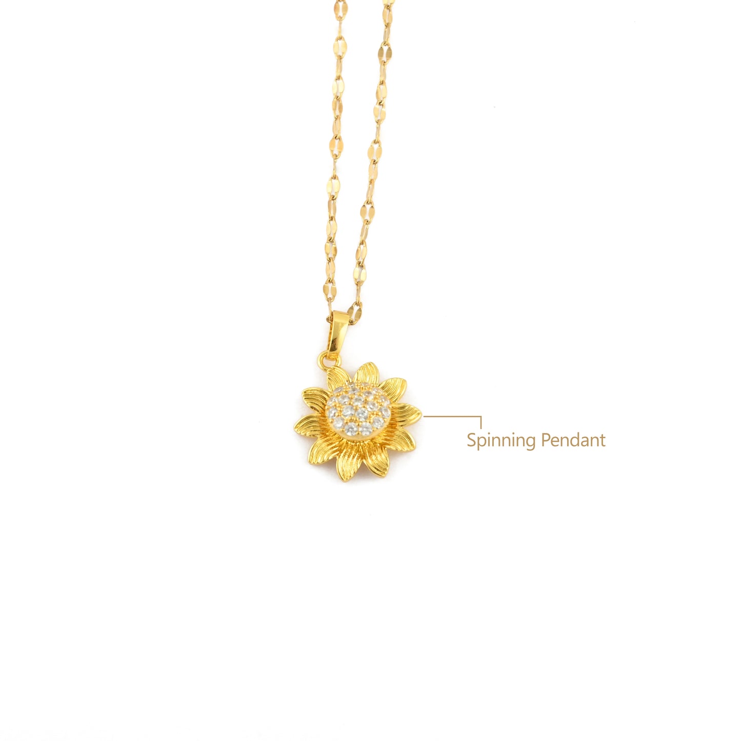 Spinning Blossom Necklace