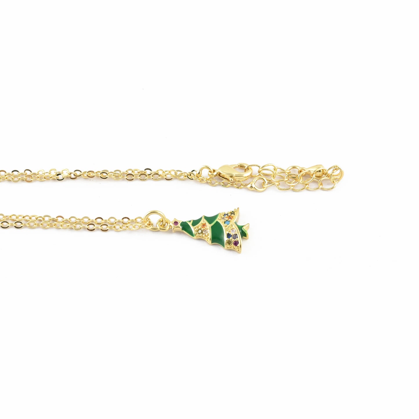 Tinsel & Twinkle Tree Necklace