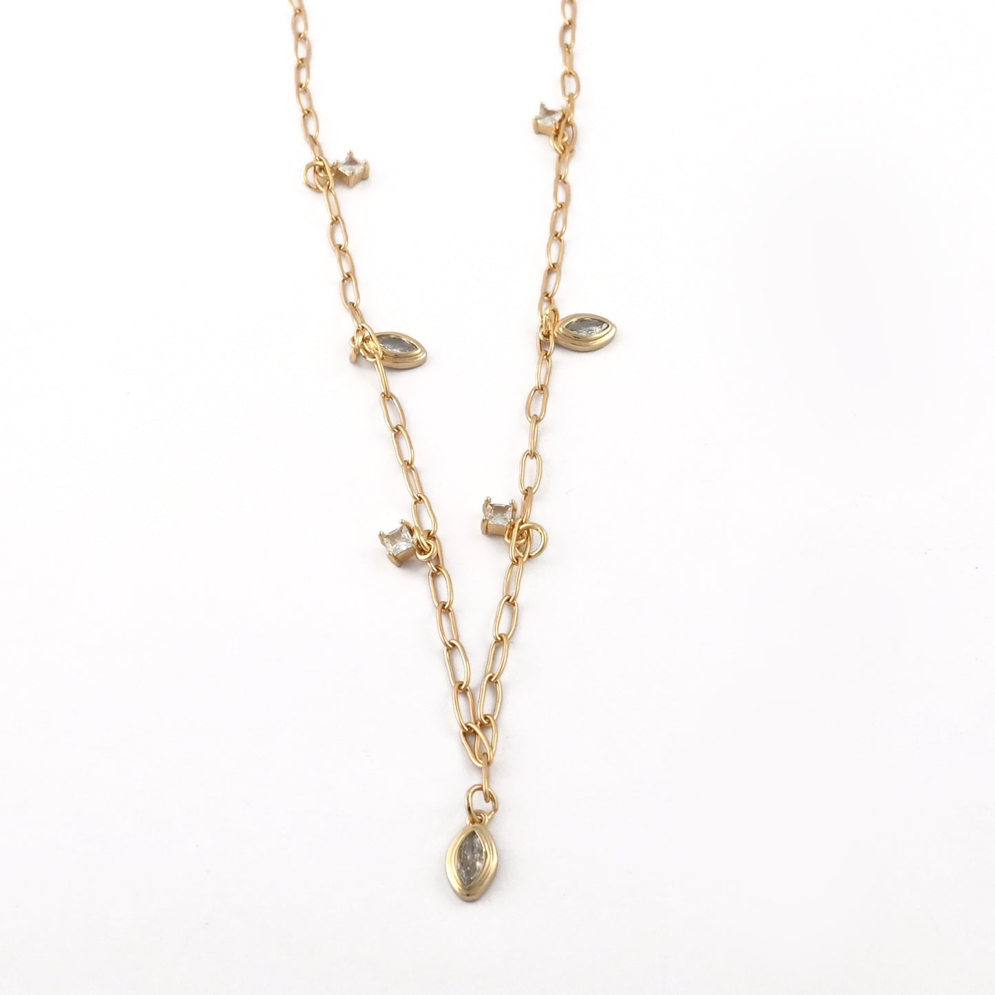 Glimmer Leaf Necklace