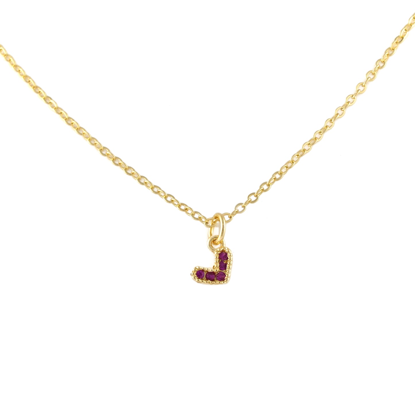 Bling Heart Necklace