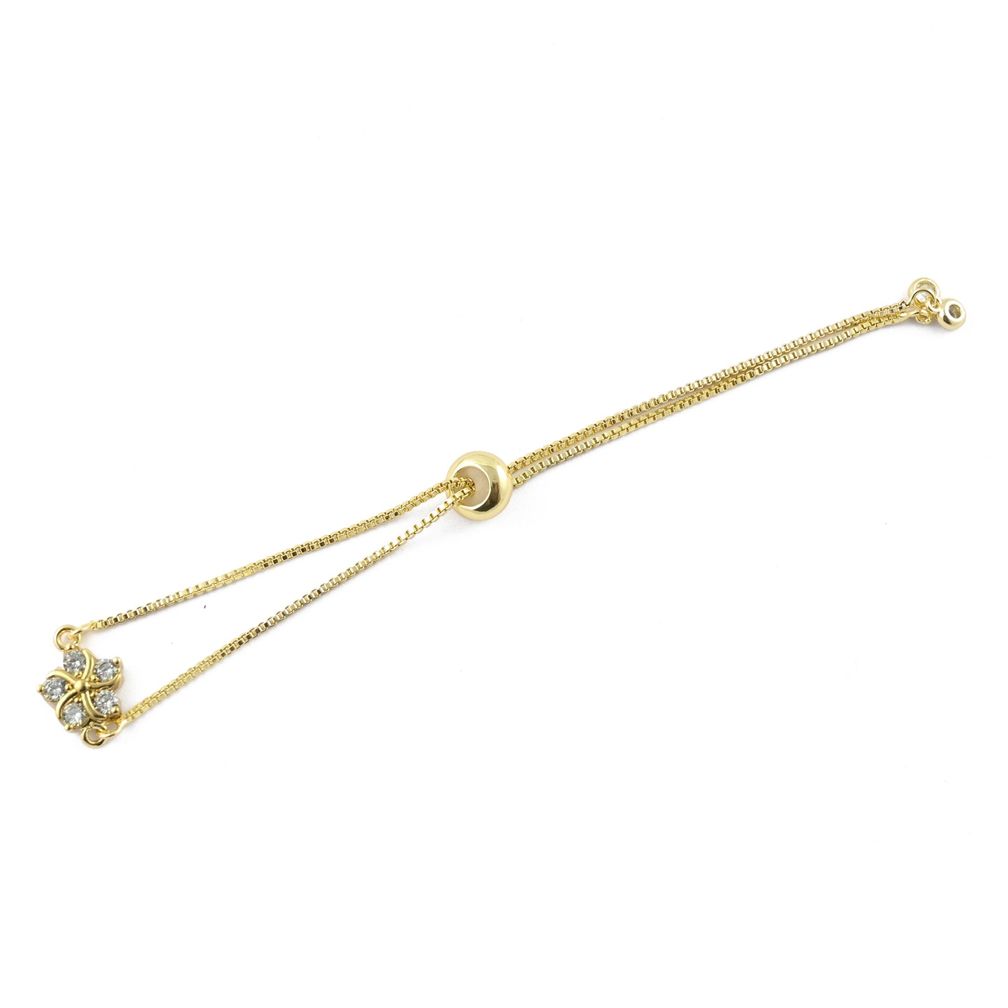 Floral Adjustable Bracelet