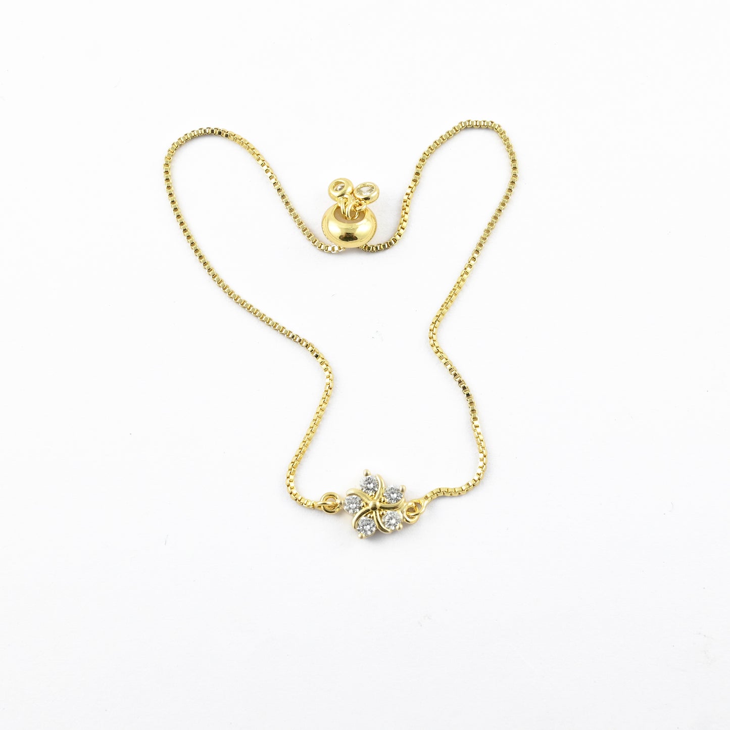 Floral Adjustable Bracelet