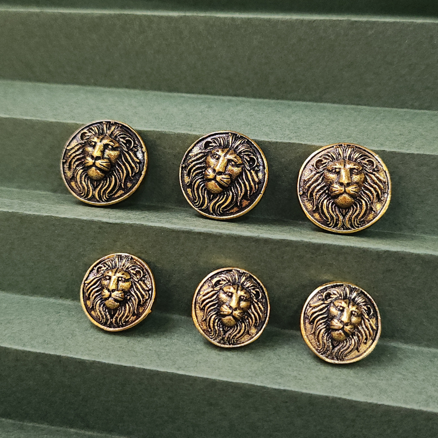 Noble Lion Button