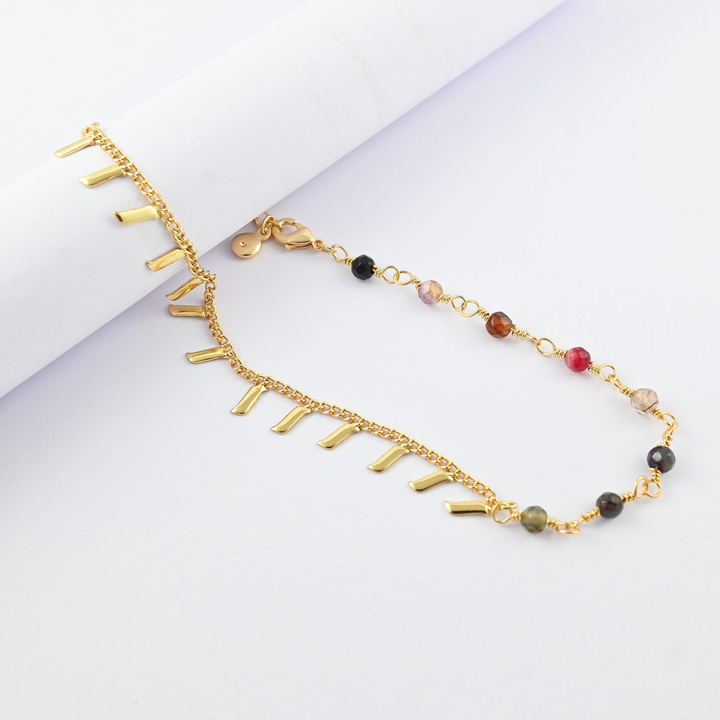 Cosmic Beads Anklet