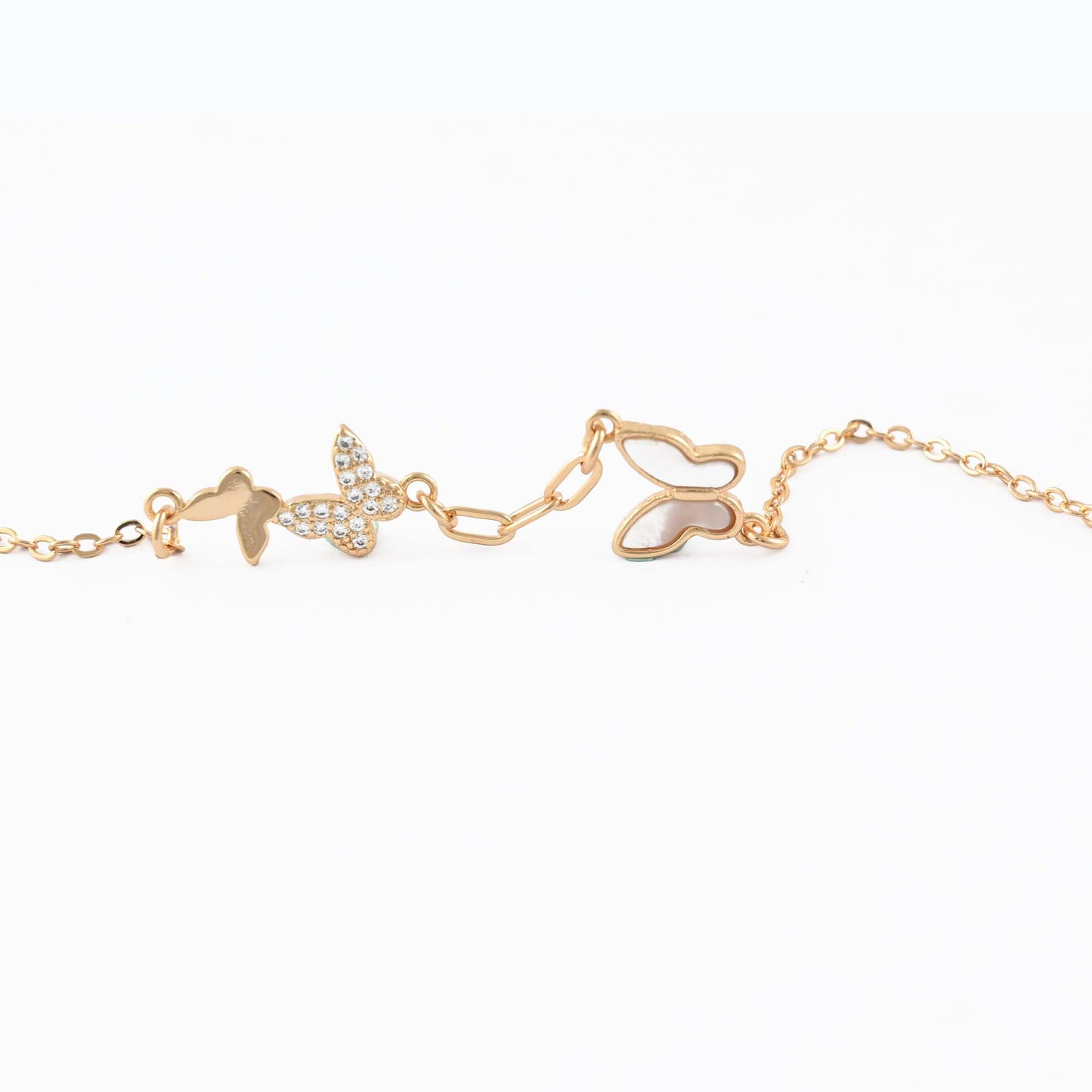 Butterfly Charm Bracelet