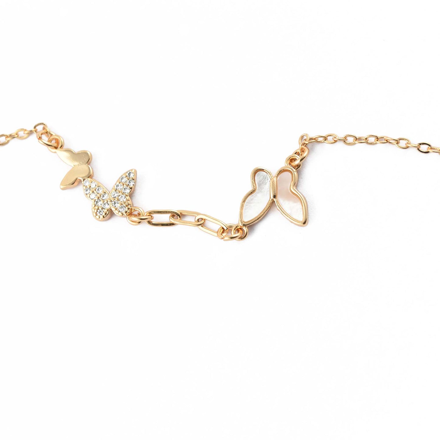 Butterfly Charm Bracelet