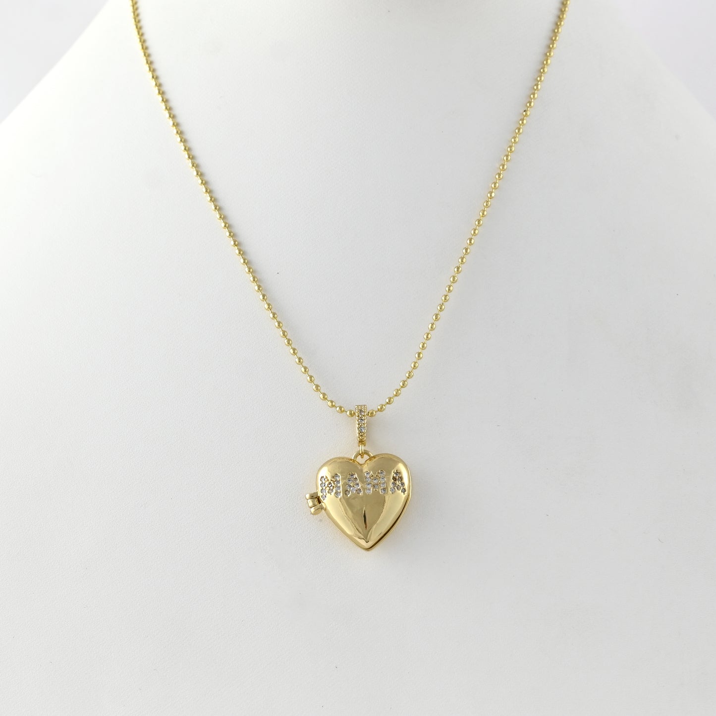 MAMA In Heart Necklace