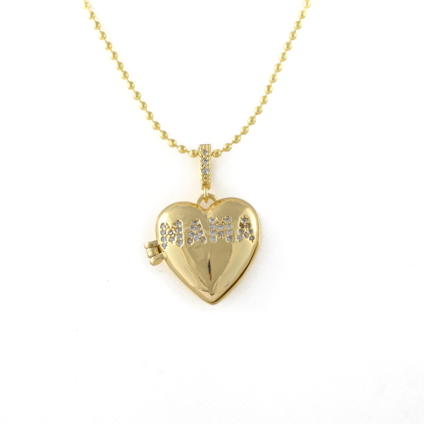 MAMA In Heart Necklace