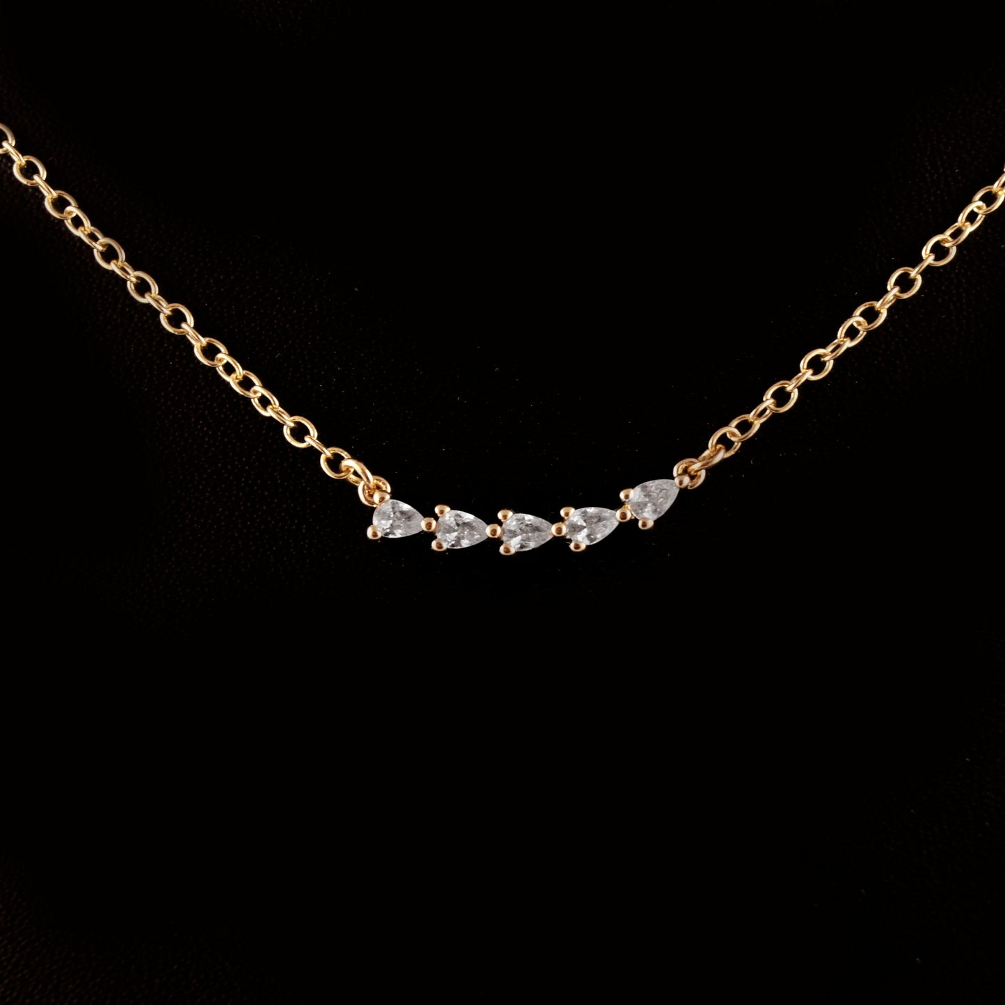 Lustre Line Necklace