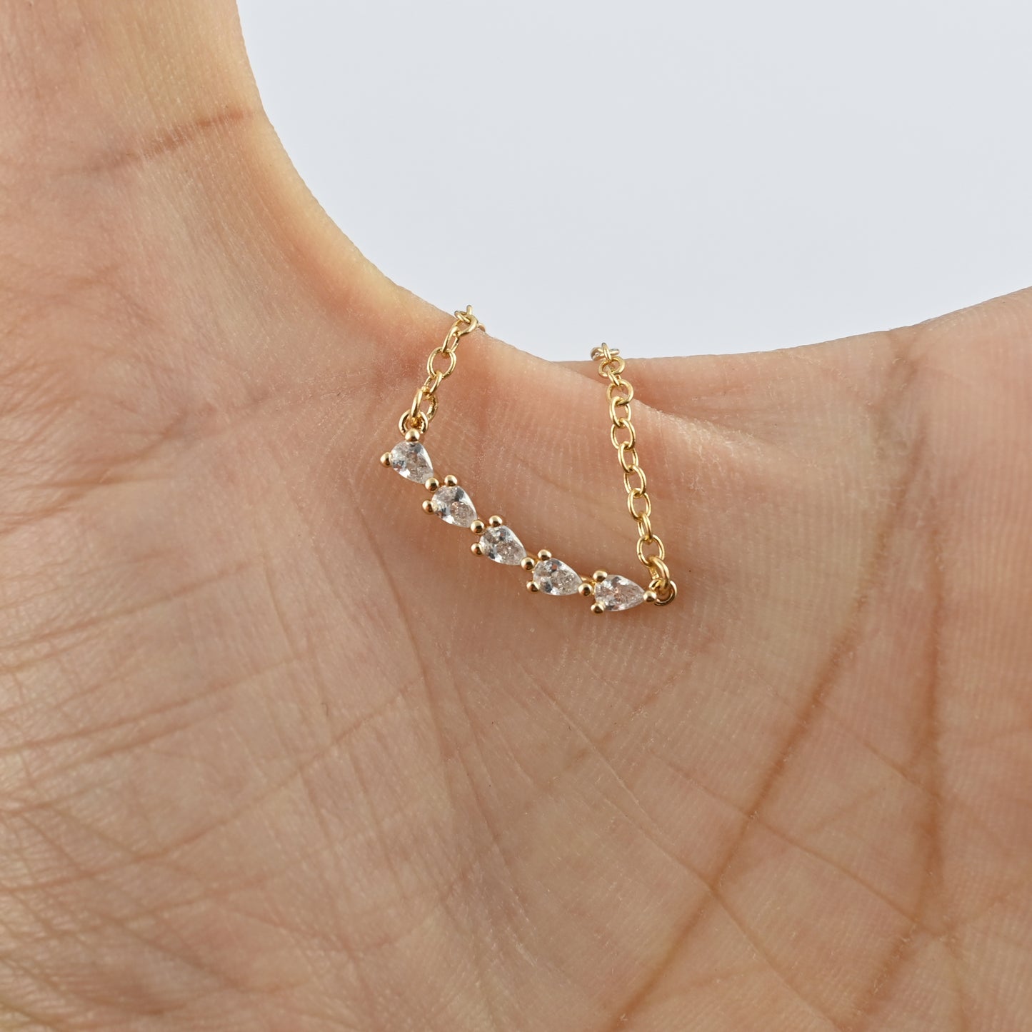 Lustre Line Necklace