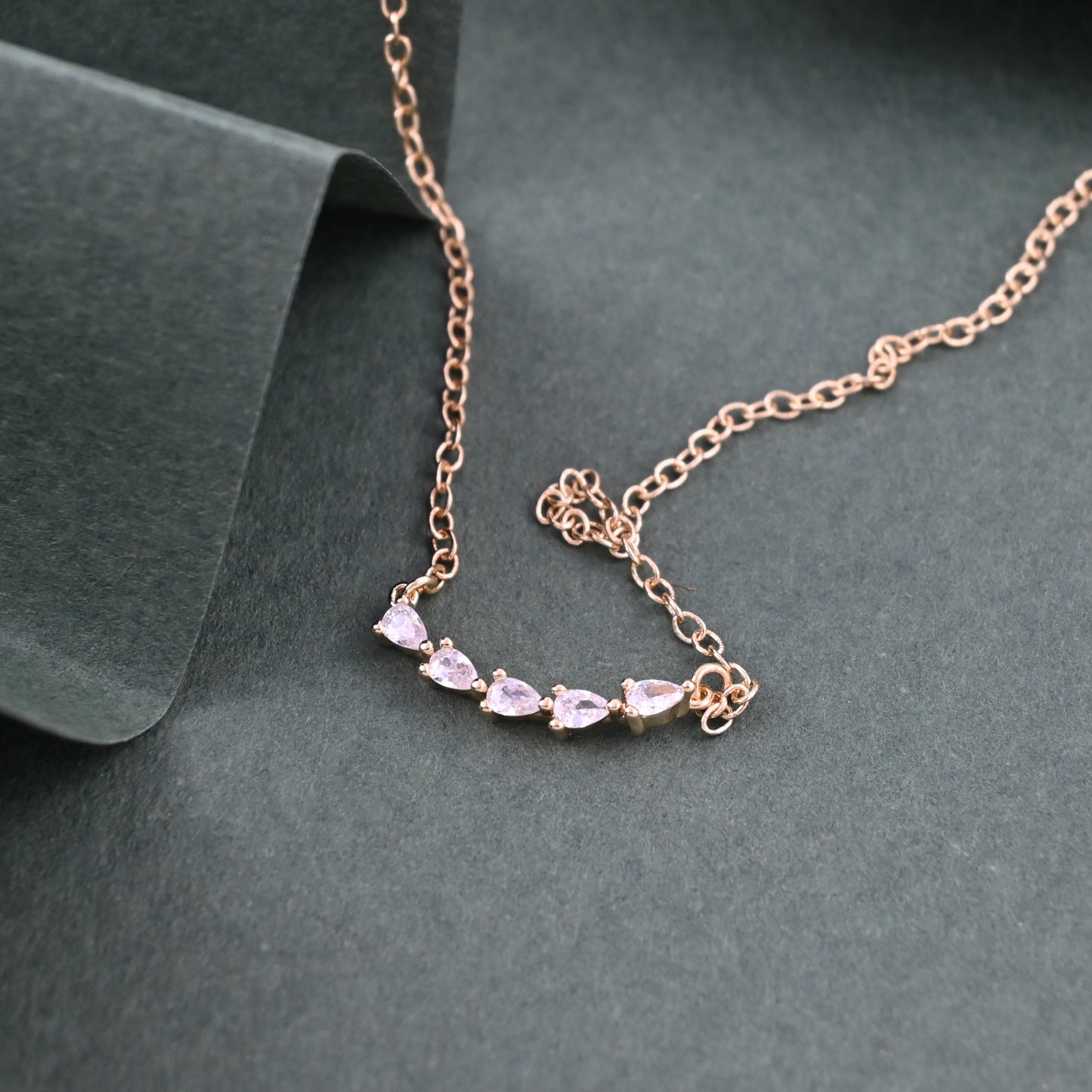 Lustre Line Necklace